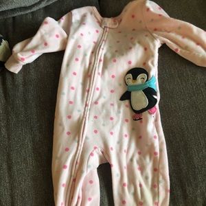Footed Jammies fleece